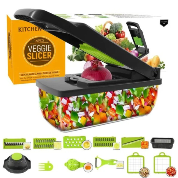 16 in 1 Vegetable Chopper - Veggie Slicer