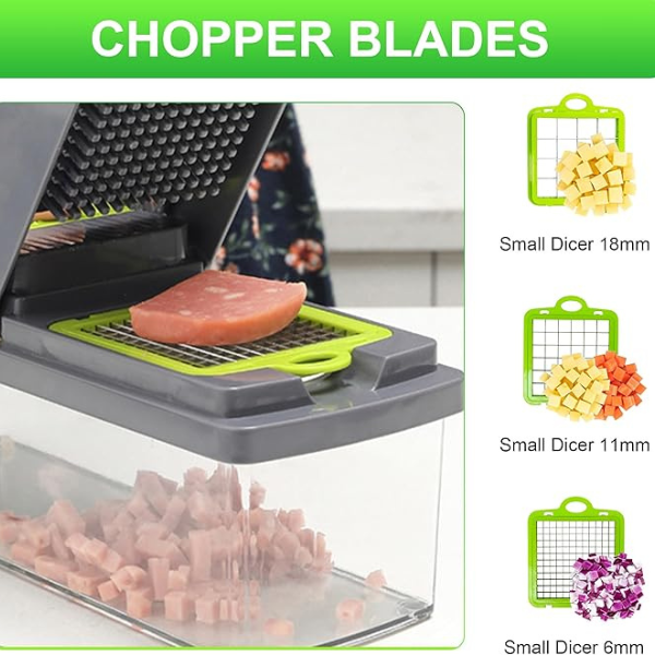 16 in 1 Vegetable Chopper - Veggie Slicer - Image 5