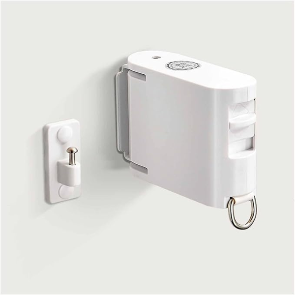 Wall-Mounted Retractable Clothesline - Image 3