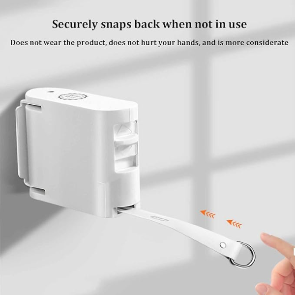 Wall-Mounted Retractable Clothesline - Image 6