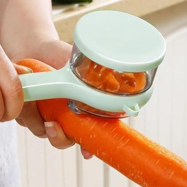 Fruit & Vegetable Peeler Knife with Storage Box - Image 2