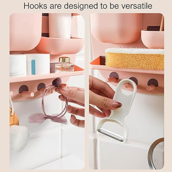 Wall-Mounted Storage Organizer Shelf - Image 3