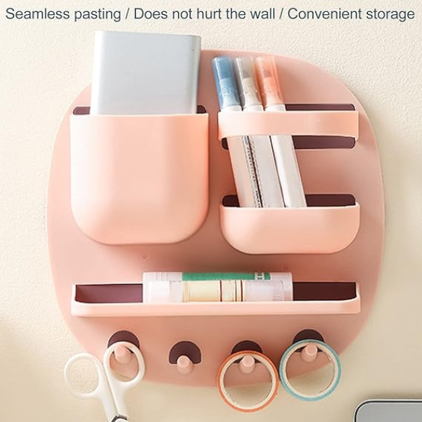 Wall-Mounted Storage Organizer Shelf - Image 5