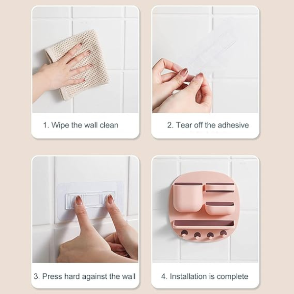 Wall-Mounted Storage Organizer Shelf - Image 7